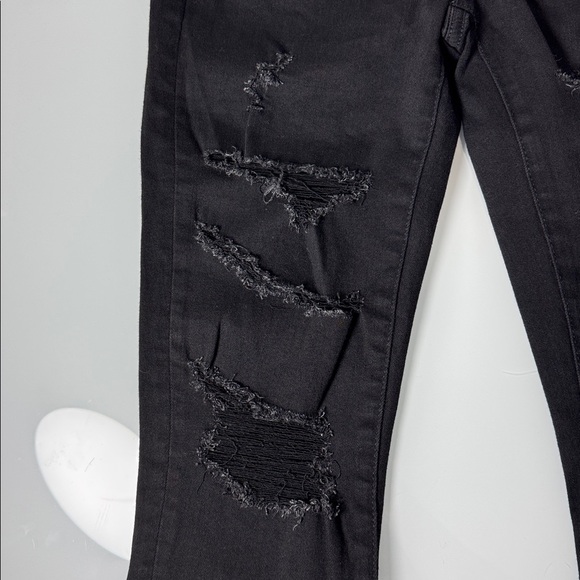 American Eagle black high rise jeggings size 4 NWOT - Picture 6 of 12